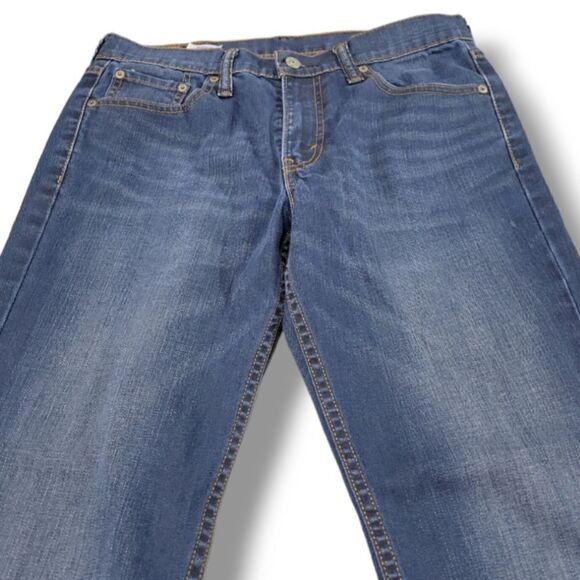 Levi's Jeans Size 30 W30"xL30.5" Levi's 511 Slim Straight Jeans Blue Denim Pants - Picture 4 of 7